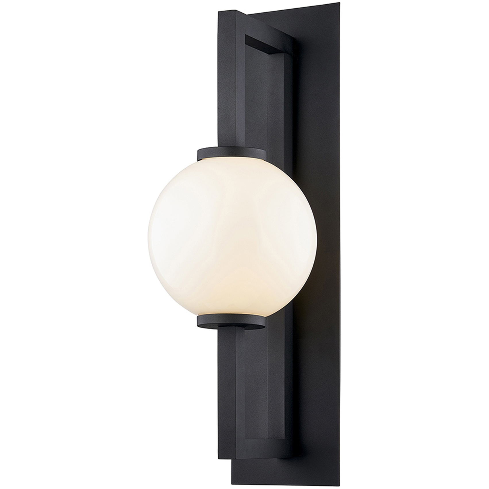 Troy Lighting B7322-TBK Darwin 1 Light 8 inch Textured Black Wall