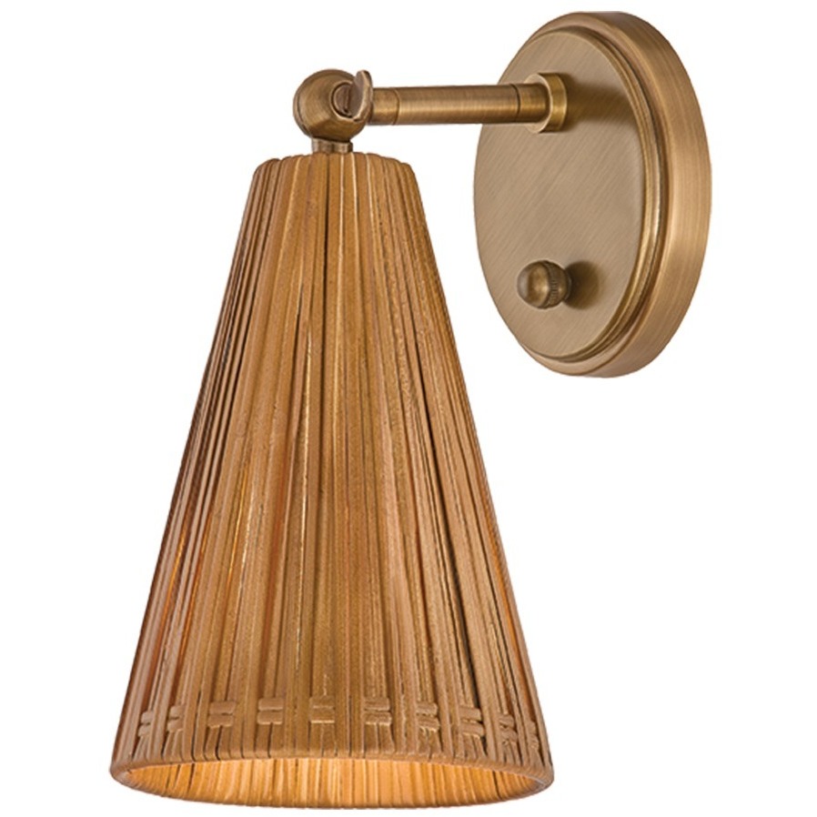 Griffith 1 Light 5.5 inch Patina Brass Wall Sconce Wall Light