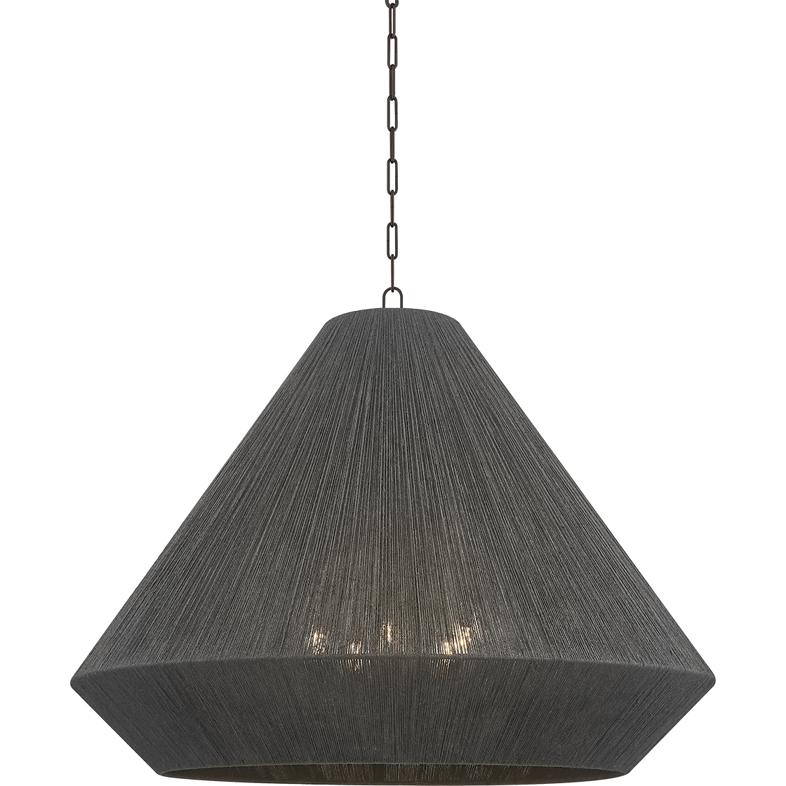 Keats 5 Light 40 inch Bronze Pendant Ceiling Light