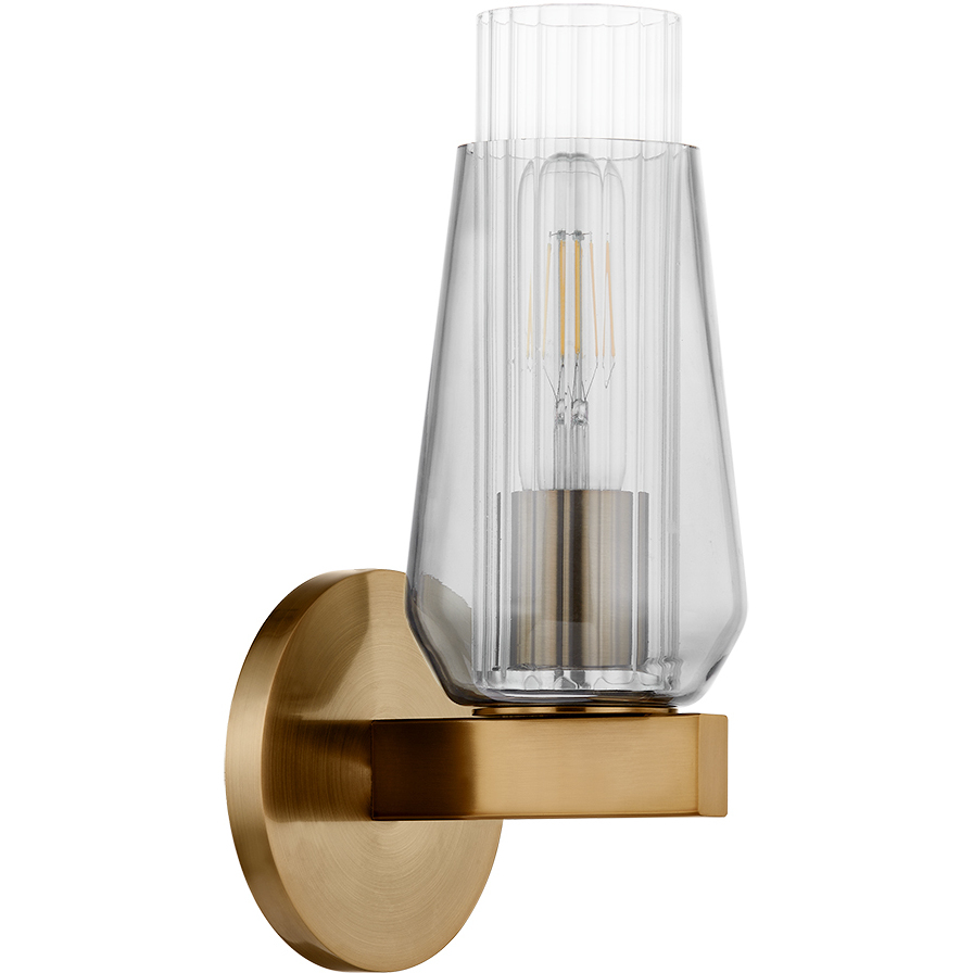 Rex 1 Light 4.75 inch Patina Brass Wall Sconce Wall Light