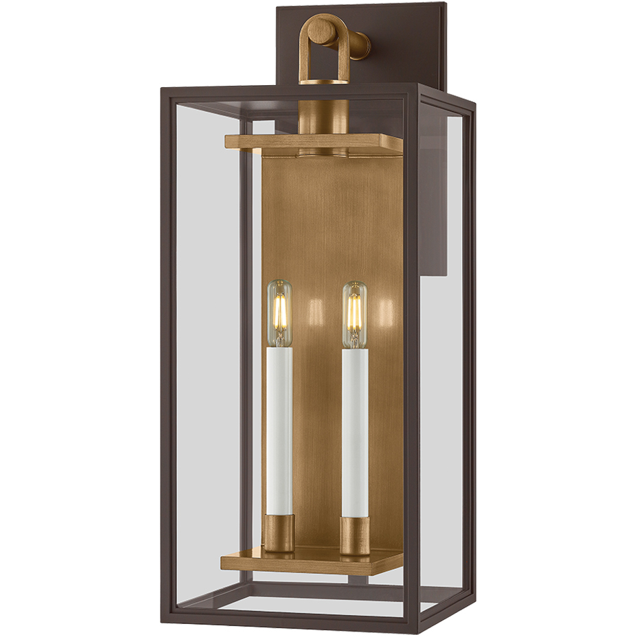 Troy Lighting B6524-PBR/TBZ Arnold 2 Light 24.25 inch Patina Brass