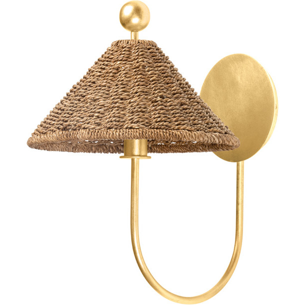 Troy Lighting B6414-VGL Layton 1 Light 6 inch Vintage Gold
