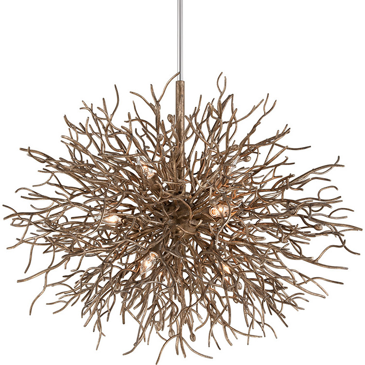 Troy Lighting F6097-VZ Sierra 9 Light 40 inch Vienna Bronze