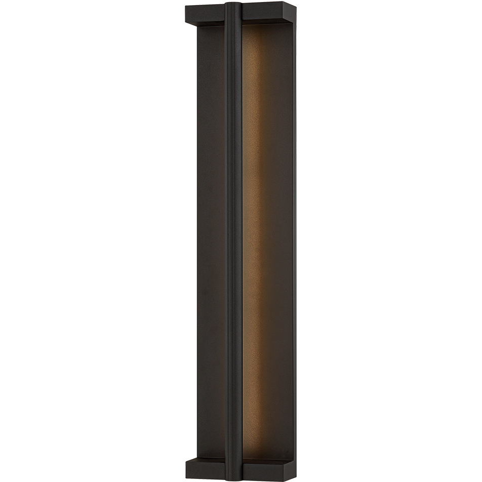 Calla LED 30 inch Texture Black Exterior Wall Sconce
