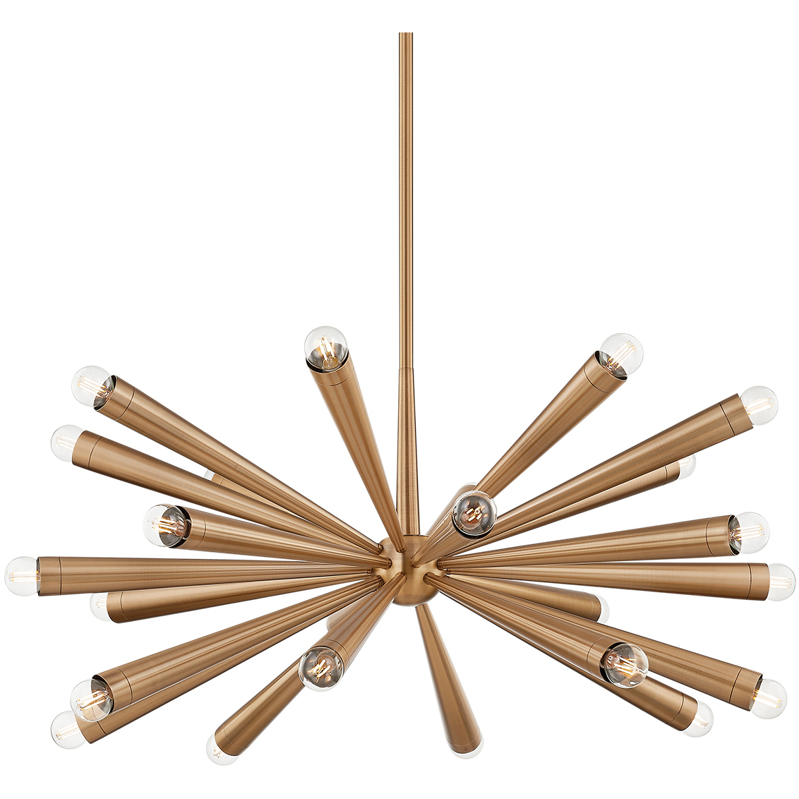 Keanu 24 Light 40.25 inch Patina Brass Chandelier Ceiling Light