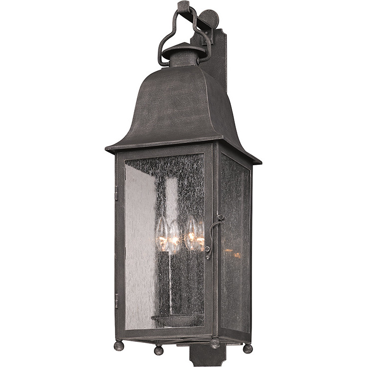 その他 ACME FURNITURE OUTDOOR LAMP NEW UHP1294 Transitional Outdoor Wall Sconce 12''H x 5''W, Aged