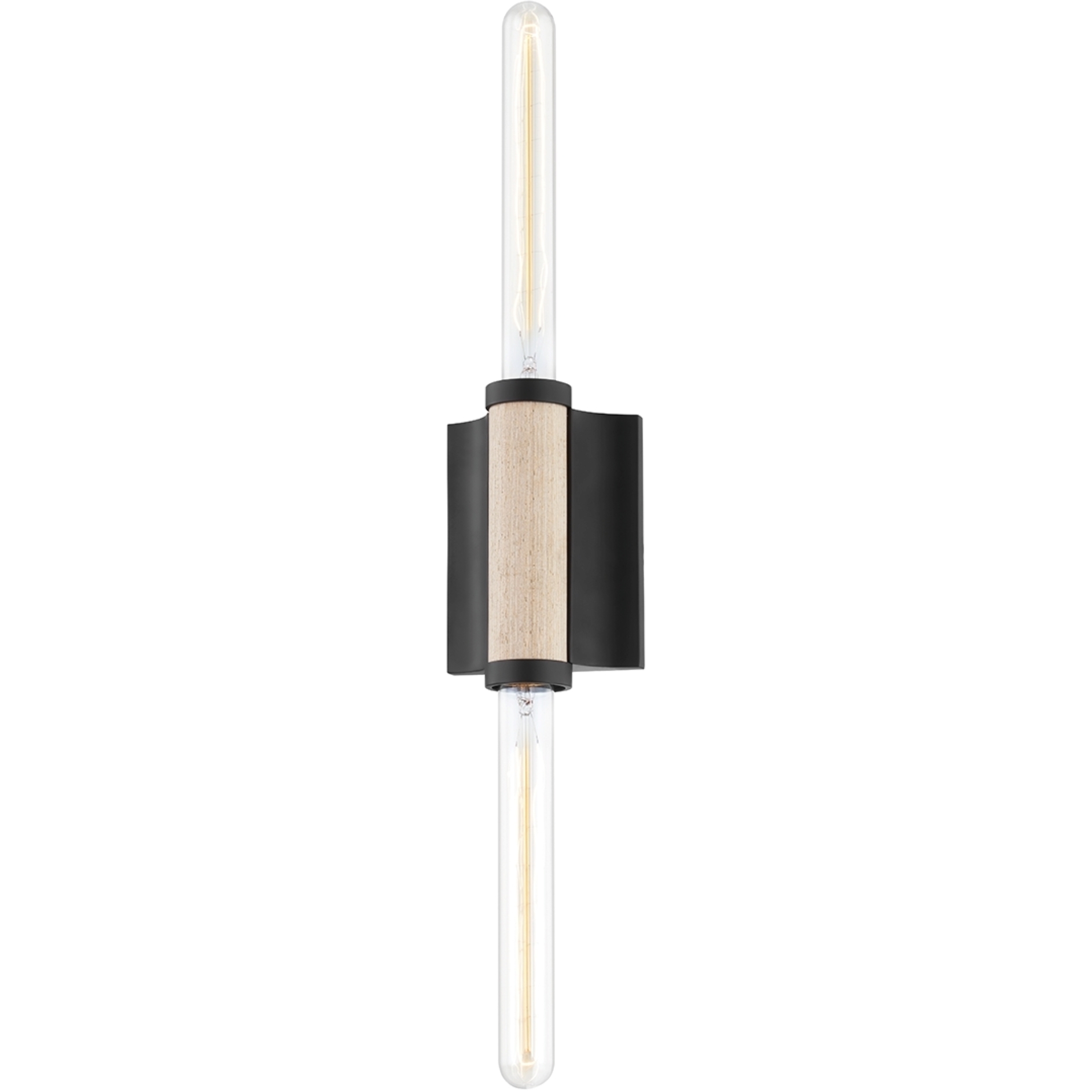 Cruiz 2 Light 5 inch Soft Black ADA Wall Sconce Wall Light