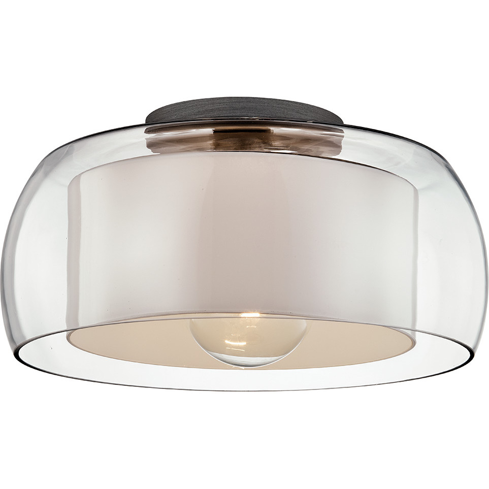 Candace 1 Light 17.5 inch Graphite Flush Mount Ceiling Light